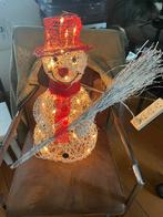 Sneeuwpop met verlichting, goede staat, Ophalen of Verzenden, Zo goed als nieuw