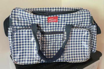 Mix Mamas luiertas blauw geruit beschikbaar voor biedingen