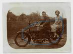 FN Herstal kardan motor provinciaal kenteken Overijssel, Verzamelen, Foto, Ophalen of Verzenden, Zo goed als nieuw, Voor 1940