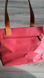 Jump - Rode Leren Schoudertas, Ophalen of Verzenden, Gebruikt, Rood, Schoudertasje