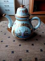 Theepot porselein voc afbeelding, Ophalen of Verzenden