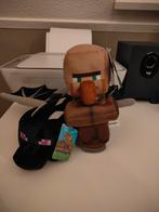 Minecraft villager en ender dragon pluche knuffels nieuw, Kinderen en Baby's, Speelgoed | Knuffels en Pluche, Ophalen of Verzenden