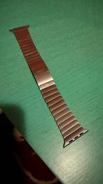 Apple Watch link bracelet - nieuwstaat, Ophalen of Verzenden, Zo goed als nieuw, Zwart, IOS