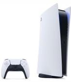 Playstation 5 DISC VERSION + 2 controllers + 2 games + DOOS, Ophalen of Verzenden, Zo goed als nieuw