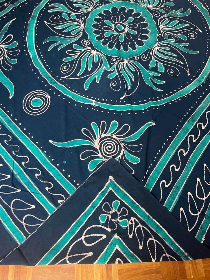 Groot Wandkleed/Sprei, 2 slopen. India, Antiek en Kunst, Antiek | Kleden en Textiel, Ophalen of Verzenden