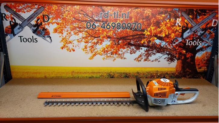 Stihl HS45 Heggenschaar HS 45 met 60 cm meslengte, Tuin en Terras, Heggenscharen, Gebruikt, Benzine, Ophalen of Verzenden