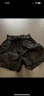 Zadig & Voltaire leren short - Maat S, Kleding | Dames, Rokken, Verzenden, Zwart, Zo goed als nieuw, Maat 36 (S)