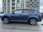 Citroen C-Crosser 2.4-16V Exclusive 7p Automaat Camera Leer, Automaat, Beige, 4 cilinders, Blauw
