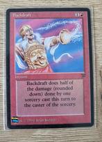 Magic the Gathering:  1x Backdraft - Legends, Ophalen of Verzenden, Zo goed als nieuw, Losse kaart
