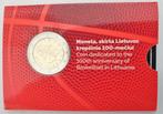 Litouwen 2 Euro 2022 Basketbal in Coincard, Verzenden, Overige landen, 2 euro