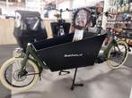 Bakfiets nl Cargo Long Cruise Steps 500wh Mat Legergroen, Fietsen en Brommers, Fietsen | Bakfietsen, Ophalen, Nieuw, Huif