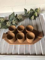 Eierdopjes set Retro, Verzamelen, Retro, Ophalen of Verzenden, Huis en Inrichting