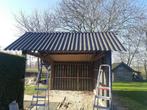 Golfplaten asbestvrij zwart, Doe-het-zelf en Verbouw, Platen en Panelen, Ophalen, Overige materialen, Minder dan 20 mm
