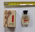 Bambus Mouson eau de cologne miniatuur in doosje, Verzamelen, Verzenden, Miniatuur, Zo goed als nieuw, X