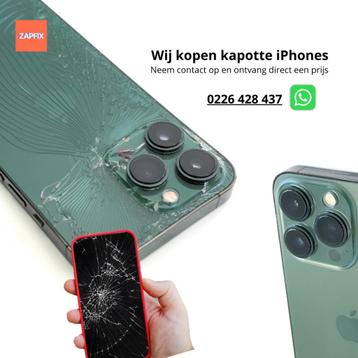 Wij kopen jou kapotte iPhone / Gezocht iPhone / inkoop phone beschikbaar voor biedingen