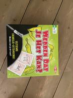 Wedden dat je het kan, Hobby en Vrije tijd, Gezelschapsspellen | Bordspellen, Vijf spelers of meer, Ophalen of Verzenden, Zo goed als nieuw
