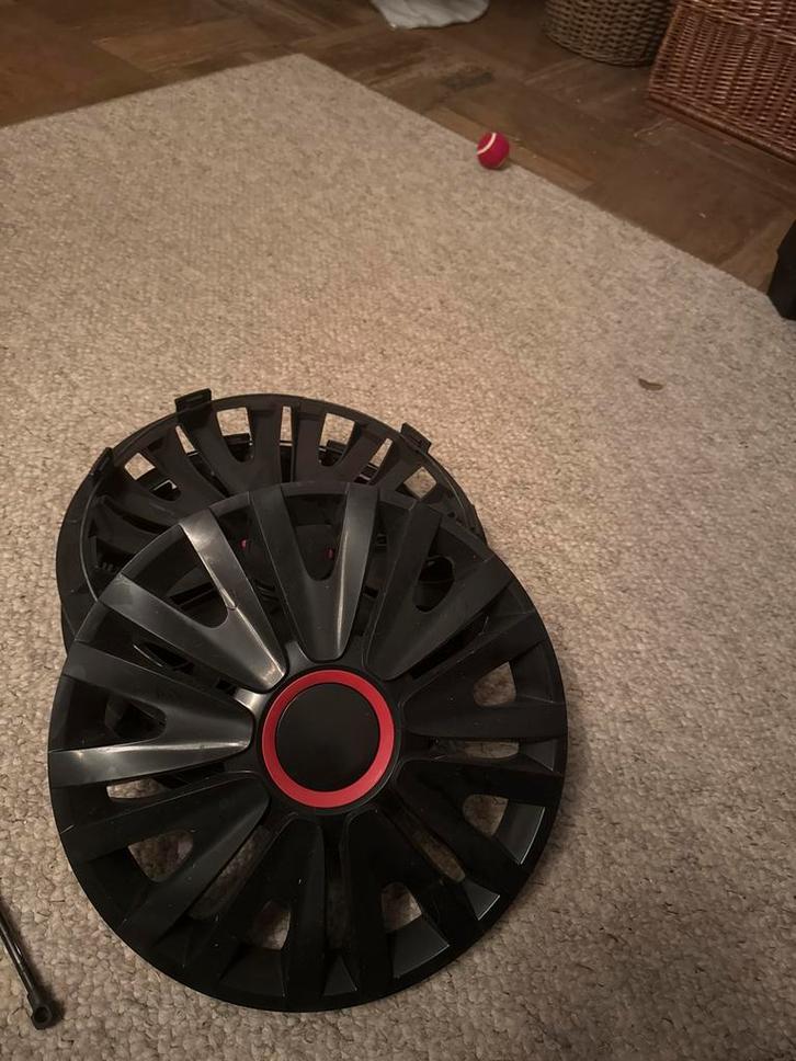 Wieldoppen 14 inch - Set van 4, Auto diversen, Wieldoppen, Gebruikt, Ophalen of Verzenden