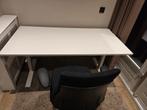 Staan/zit bureau met bureaustoel, Huis en Inrichting, Bureaus, Ophalen of Verzenden, In hoogte verstelbaar, Gebruikt, Stabureau