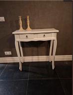 Mooie witte sidetable met lades, Huis en Inrichting, Tafels | Sidetables, 50 tot 100 cm, Ophalen of Verzenden, Overige vormen