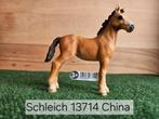 Schleich 13714 Tennessee Walker veulen met vaantje uit 2012, Ophalen of Verzenden, Zo goed als nieuw, Paard, Beeldje of Figuurtje