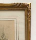 Ingelijste gravure van La Mode Illustrée, Antiek en Kunst, Ophalen of Verzenden