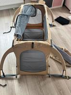 Kiwi traveller box/bedje makkelijk om mee te nemen, Gebruikt, Ophalen of Verzenden, Minder dan 140 cm, Matras