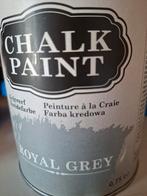 Royal Grey Krijtverf - 0.75L, Ophalen, Nieuw, Verf, Grijs