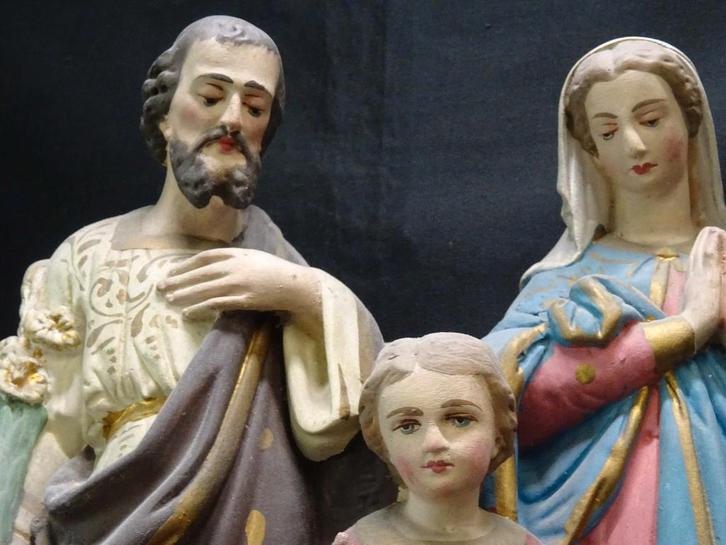 100113=Heilige Familie.281, Antiek en Kunst, Antiek | Religie, Ophalen of Verzenden