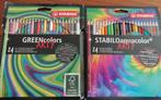 2 STABILO Premium Aquarel aquacolor GREENcolors Kleurpotlood, Ophalen of Verzenden, Nieuw, Potlood of Stift