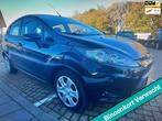 Ford Fiesta 1.25 Champion/Zwart- metallic/airco/NAP/dealer-o, Voorwielaandrijving, Euro 5, Stof, Gebruikt