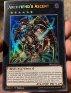 Yu-Gi-Oh! Archfiend’s Ascent FIGA 1st Edition !, Verzenden, Zo goed als nieuw, Losse kaart, Foil