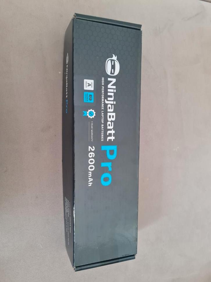 NinjaBatt Pro Laptop Batterij - Nieuw, Audio, Tv en Foto, Accu's en Batterijen, Nieuw, Oplaadbaar, Ophalen of Verzenden