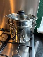 Itauaanse pastapan, Huis en Inrichting, Keuken | Potten en Pannen, Ophalen of Verzenden, Zo goed als nieuw, Glas, Pannenset