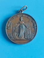 Penning den bosch 1885 van burgerij aan feestcommissie, Postzegels en Munten, Penningen en Medailles, Ophalen of Verzenden, Brons