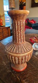 Vintage Rotan Vaas, Ophalen of Verzenden
