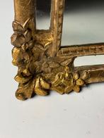 Franse Louis XV spiegel 18e eeuw, Antiek en Kunst, Antiek | Spiegels, Ophalen, Rechthoekig, Minder dan 50 cm
