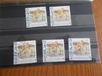 2011 - 5 x grutto (543a), Postzegels en Munten, Verzenden, Gestempeld