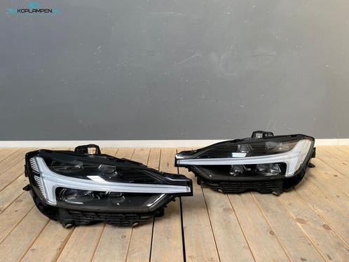 Volvo XC60 2 facelift MID LED koplamp koplampen links rechts, Auto-onderdelen, Verlichting, Volvo, Gebruikt, Ophalen