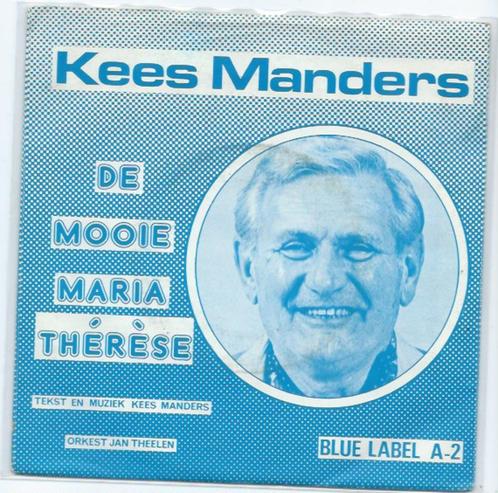 Kees Manders- De Mooie Maria, Cd's en Dvd's, Vinyl | Nederlandstalig, Zo goed als nieuw, Levenslied of Smartlap, Overige formaten