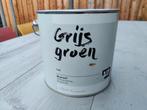 Karwei muurverf grijs groen mat 2,5 liter, Minder dan 5 liter, Ophalen, Nieuw, Verf