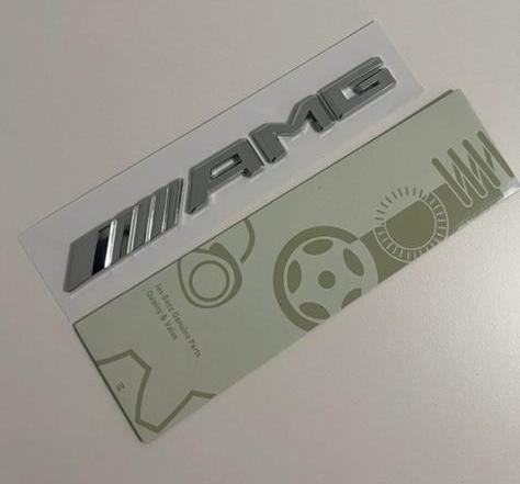 AMG kofferbak embleem nieuw, Auto diversen, Autostickers, Ophalen of Verzenden