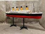 Titanic 220 cm!! oud houten model, handgemaakt, Hobby en Vrije tijd, Overige merken, Gebruikt, Ophalen