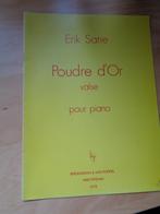 Poudre d’Or – wals – Erik Satie – Piano, Muziek en Instrumenten, Bladmuziek, Overige genres, Piano, Gebruikt, Ophalen of Verzenden