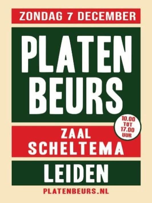 Platenbeurs Leiden zondag 7 decembef Zaal Scheltema, Cd's en Dvd's, Vinyl | Pop, Zo goed als nieuw, Overige formaten, Ophalen