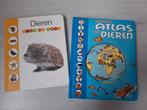 Set boeken Mijn eerste atlas van de dieren en Dieren kijk en, Ophalen of Verzenden, Gelezen, 3 tot 4 jaar