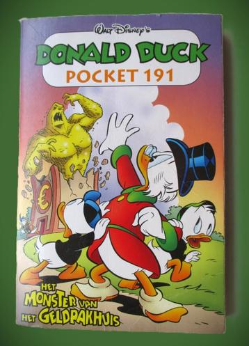 Donald Duck pocket 191~Het monster van het Geldpakhuis~2011 beschikbaar voor biedingen