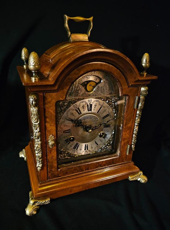 wuba warmink tafelklok, Antiek en Kunst, Antiek | Klokken, Ophalen