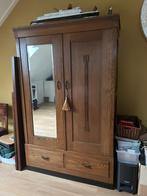 Ligkast Amsterdamse School met Facetspiegel, Antiek en Kunst, Antiek | Meubels | Kasten, Ophalen