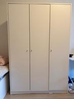 IKEA King Size Bed (200x200) with Mattress + Wardrobe – €250, Ophalen, Wit, Tweepersoons, Zo goed als nieuw