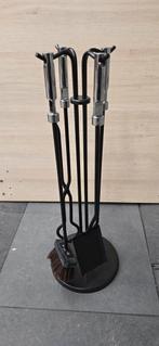 5-delige kachelset / haardset, Ophalen, Zo goed als nieuw, Houthaard